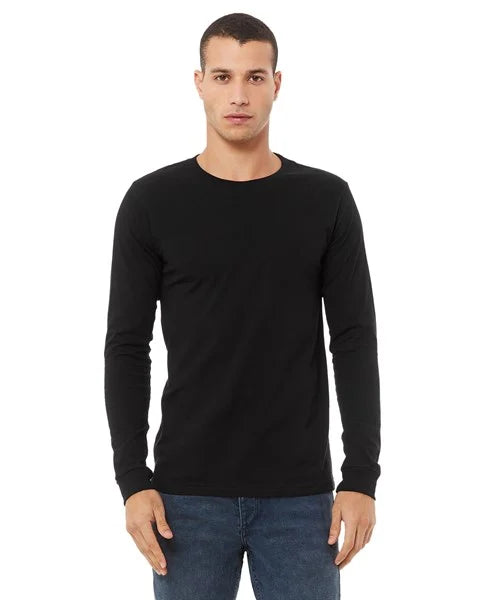 Bella+Canvas 3501 Wholesale Unisex Jersey Long Sleeve T-Shirt Bulk Pricing