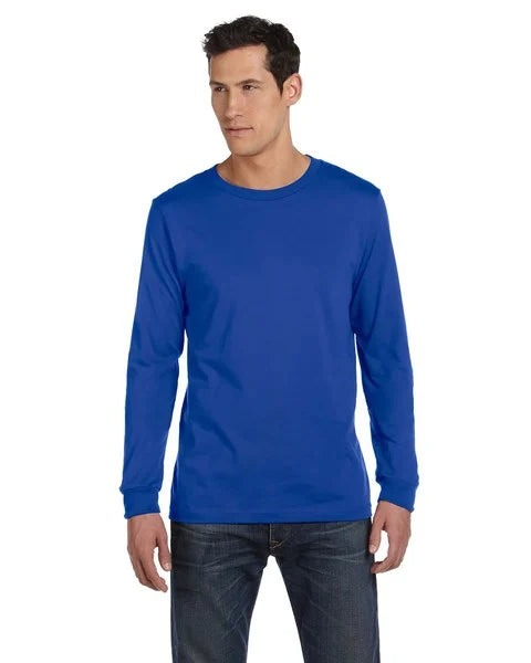 Bella+Canvas 3501 Wholesale Unisex Jersey Long Sleeve T-Shirt Bulk Pricing